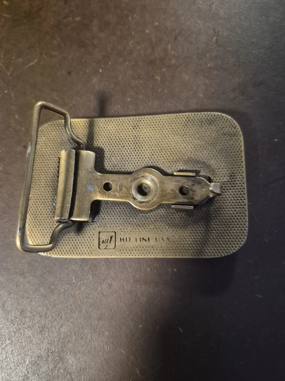 Vintage Exline Inc Since 1872 Solid Brass Promo Industrial Belt Buckle 1233
